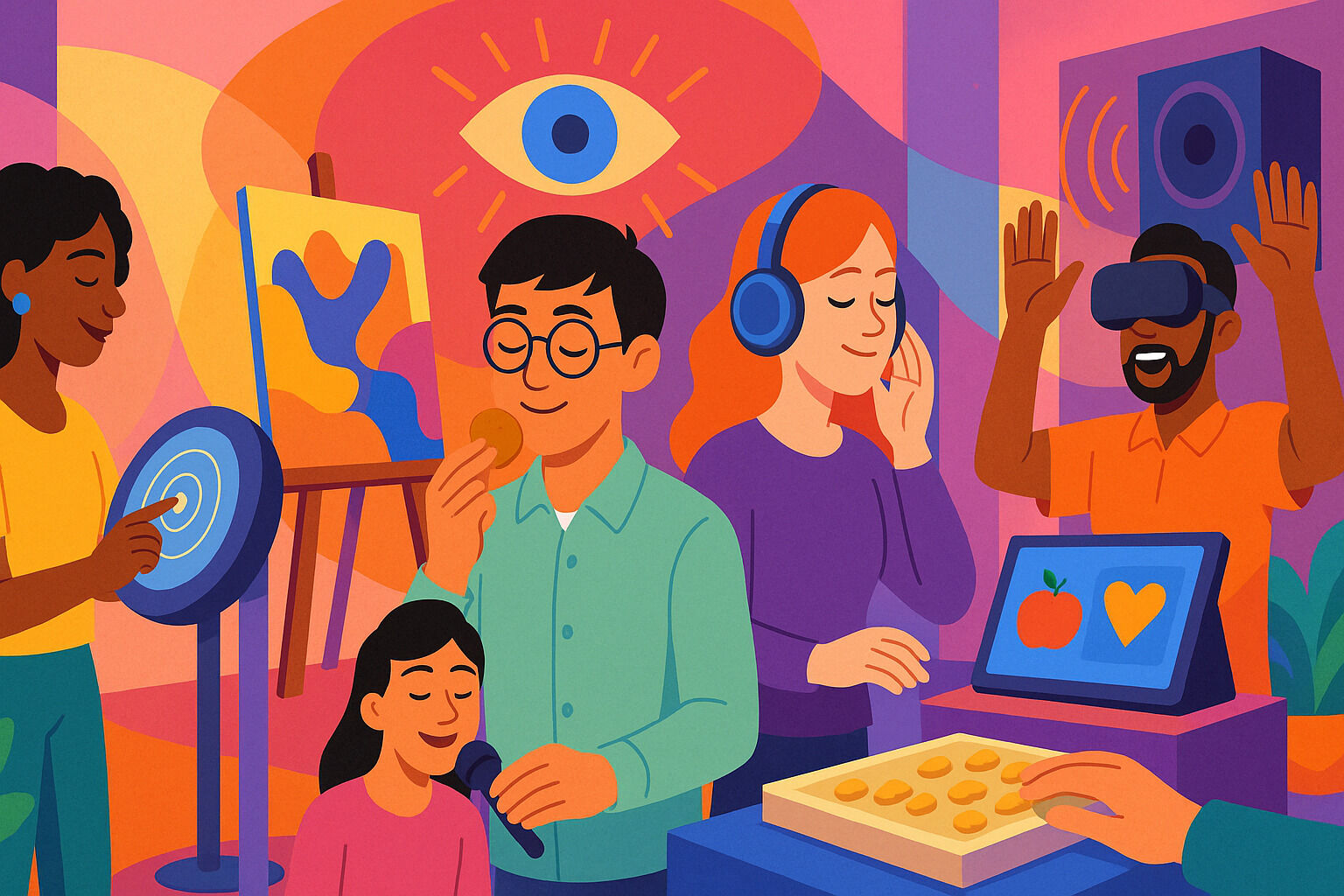 Creating Multi-Sensory Experiences at Exhibitions