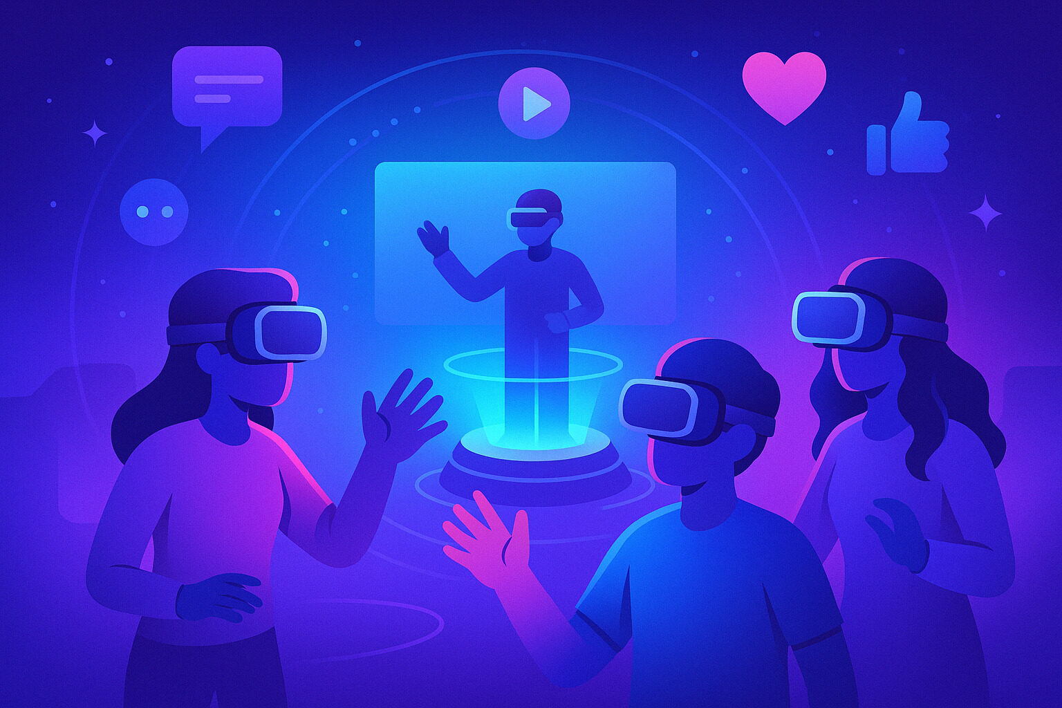 Planning Events in the Metaverse